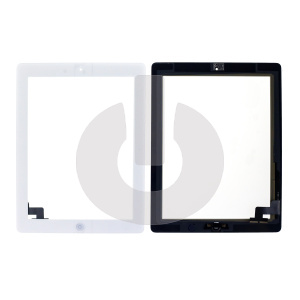 Тачскрин для iPad 2 (A1395/ A1396/ A1397) с кнопкой Home белый AAA АКЦИЯ фото