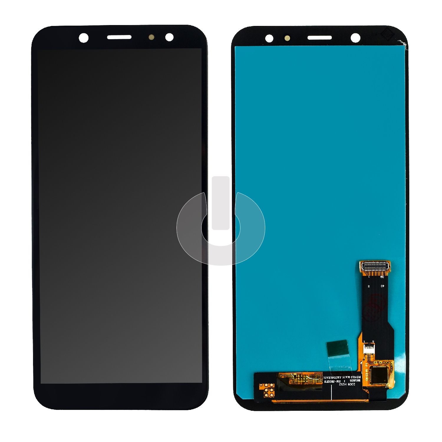 Дисплей с тачскрином для Samsung A6 (A600F)/ J6 2018 (J600F) черный OLED