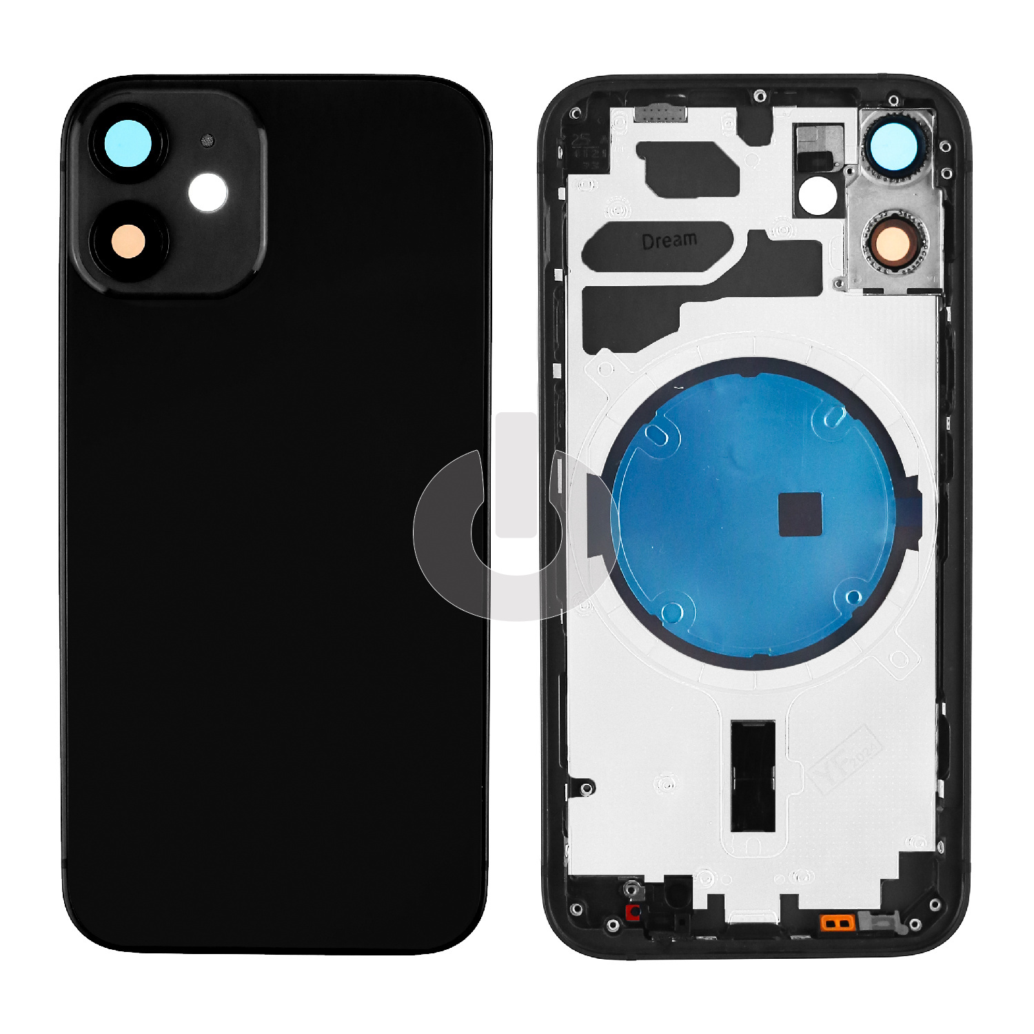 Корпус для iPhone 12 Mini черный Premium