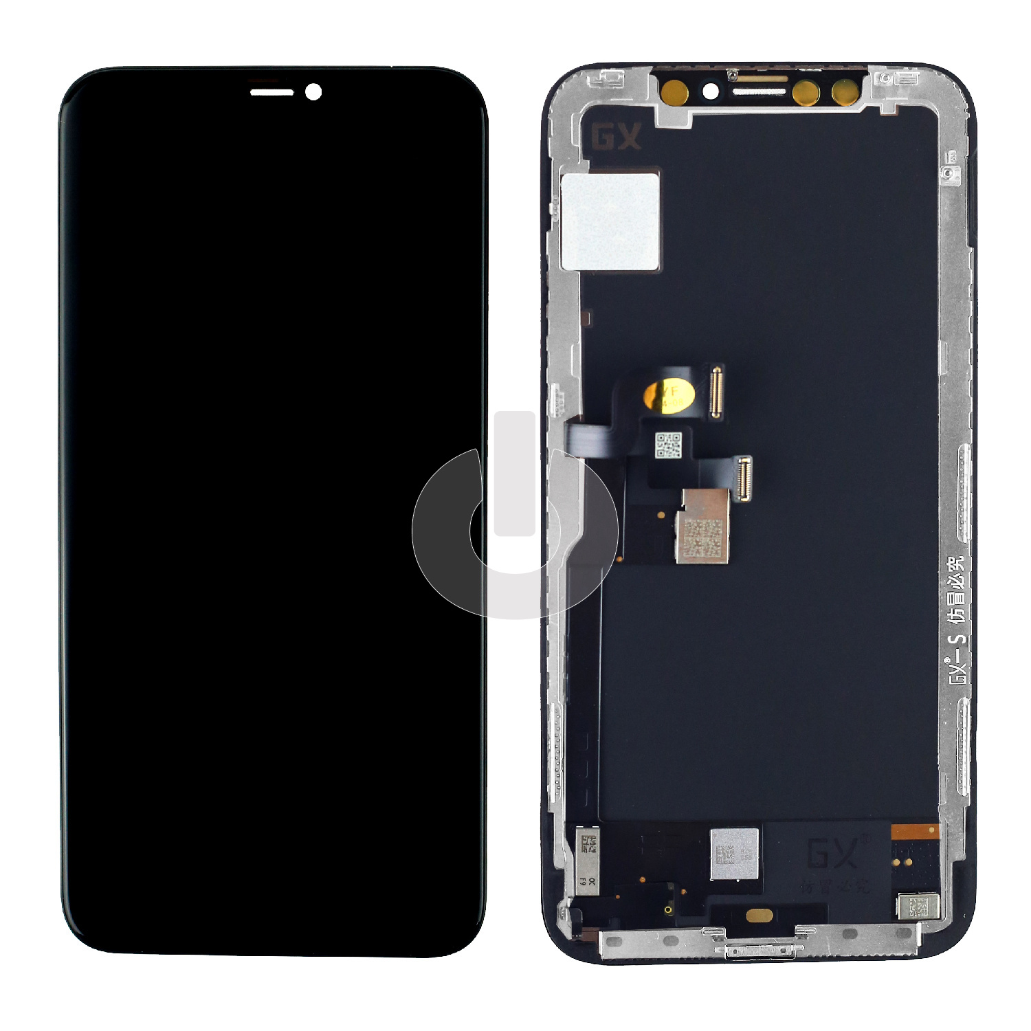 Дисплей с тачскрином для iPhone XS черный OLED (GX ORG)