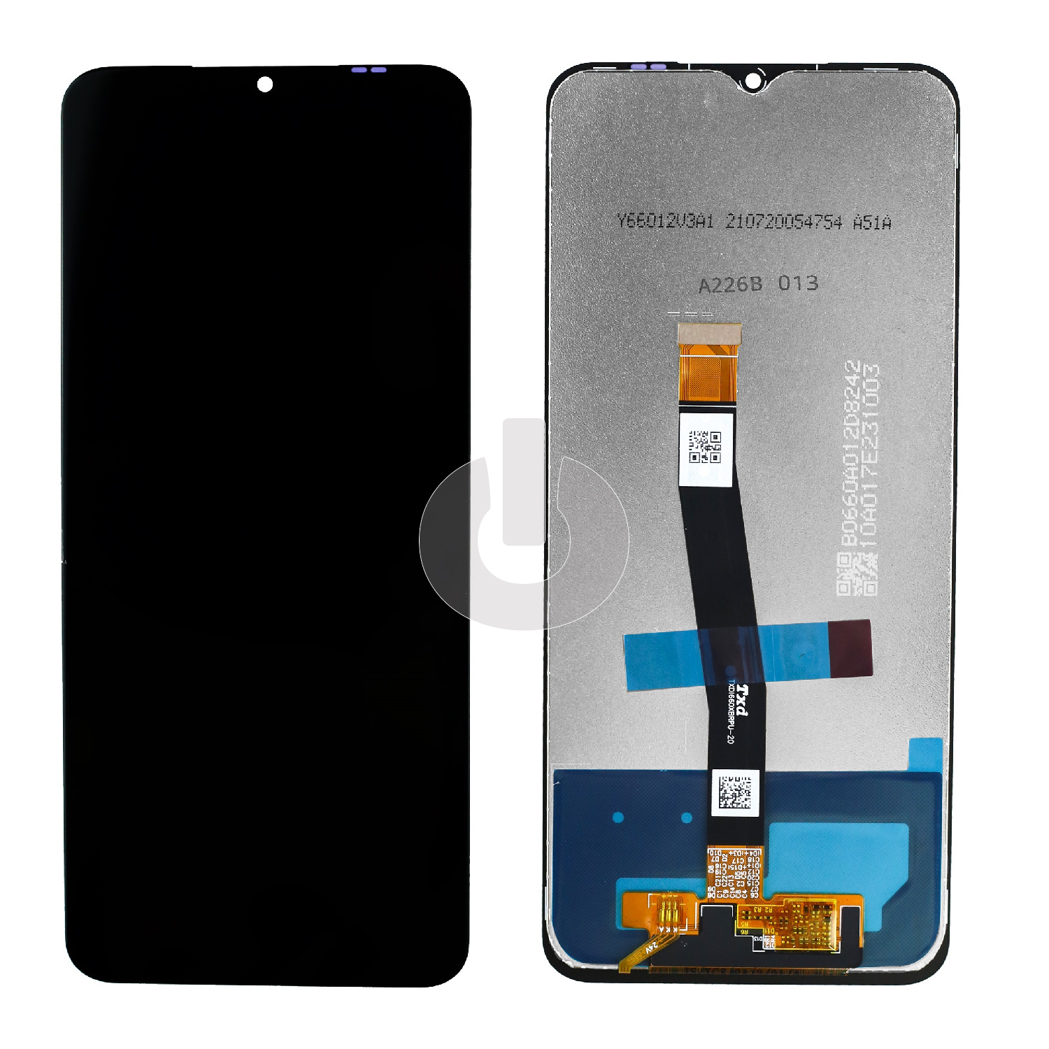 Дисплей с тачскрином для Samsung A22 5G/ A22s 5G (A226B) черный ORG