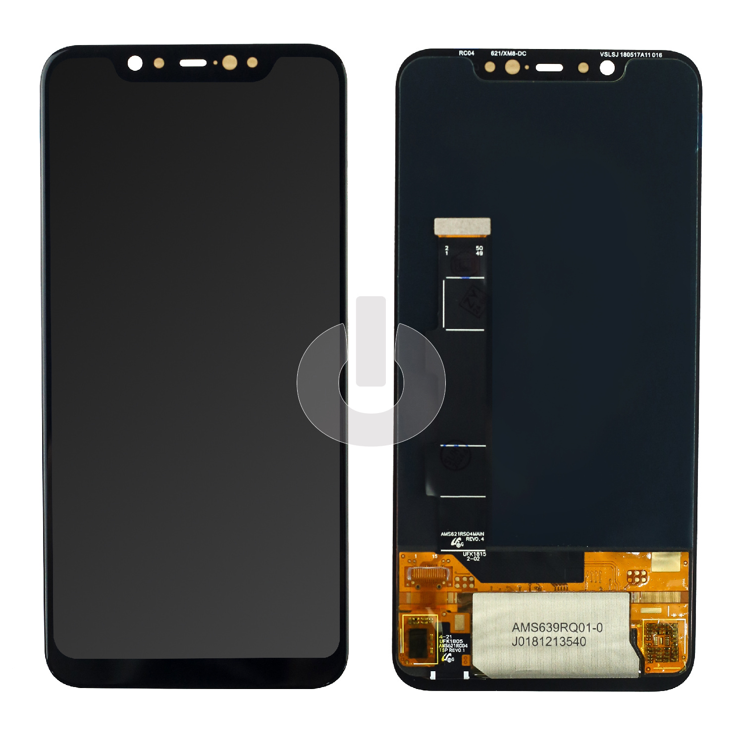 Дисплей с тачскрином для Xiaomi Mi 8 (M1803E1A) черный OLED Дисплей с тачскрином для Xiaomi Mi 8 (M1803E1A) черный OLED