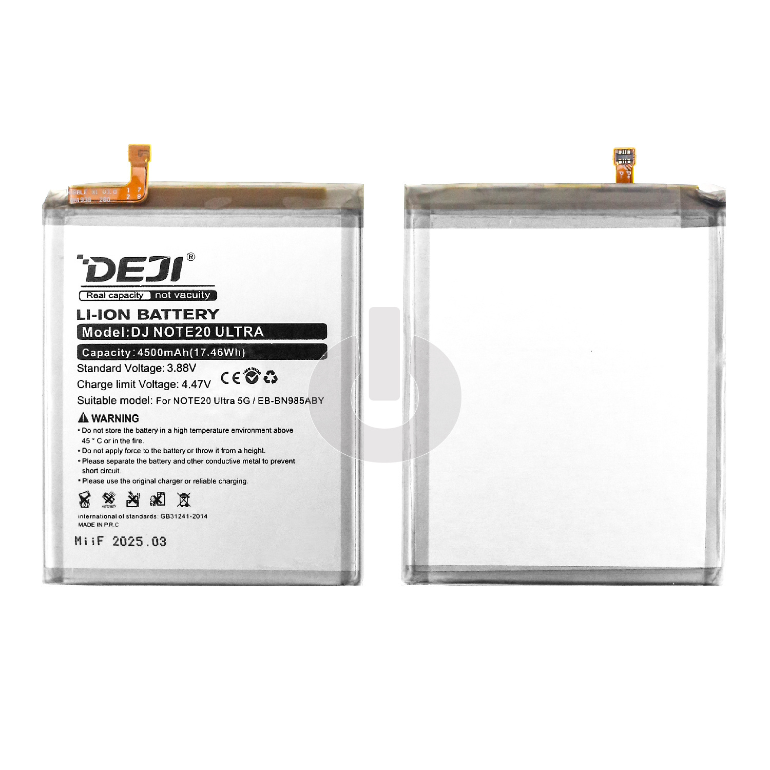 Аккумулятор для Samsung Note 20 Ultra (N985F) (EB-BN985ABY) DEJI Аккумулятор для Samsung Note 20 Ultra (N985F) (EB-BN985ABY) DEJI