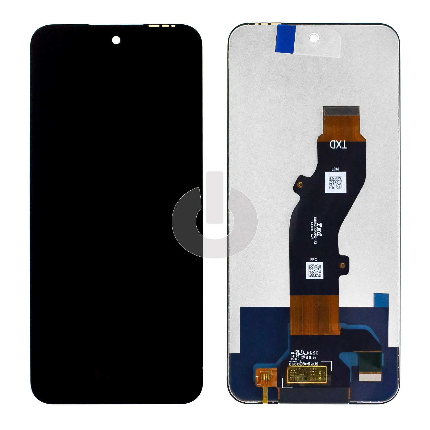 Дисплей с тачскрином для Infinix Hot 50i (X6531) черный ORG Дисплей с тачскрином для Infinix Hot 50i (X6531) черный ORG
