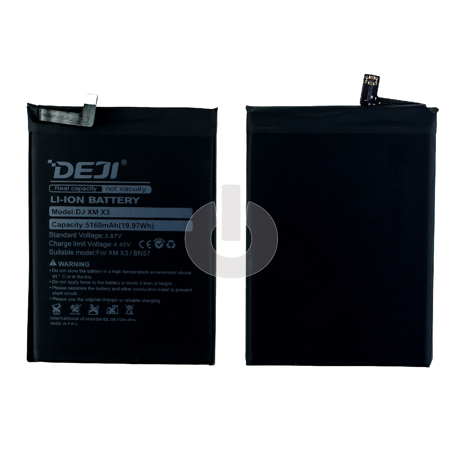 Аккумулятор для Xiaomi Poco X3/ Poco X3 NFC (M2007J20CG)/ Poco X3 Pro (M2102J20SG) (BN57) DEJI Аккумулятор для Xiaomi Poco X3/ Poco X3 NFC (M2007J20CG)/ Poco X3 Pro (M2102J20SG) (BN57) DEJI