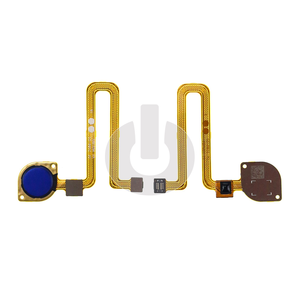 Сканер отпечатка пальца для Xiaomi Redmi 9C (M2006C3MG)/ 10A (220233L2G) синий ORG
