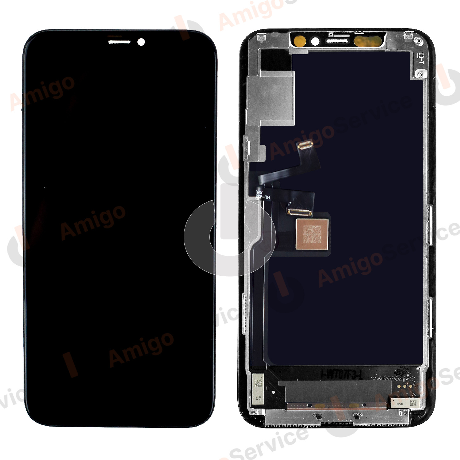 Дисплей с тачскрином для iPhone 11 Pro черный In-Cell