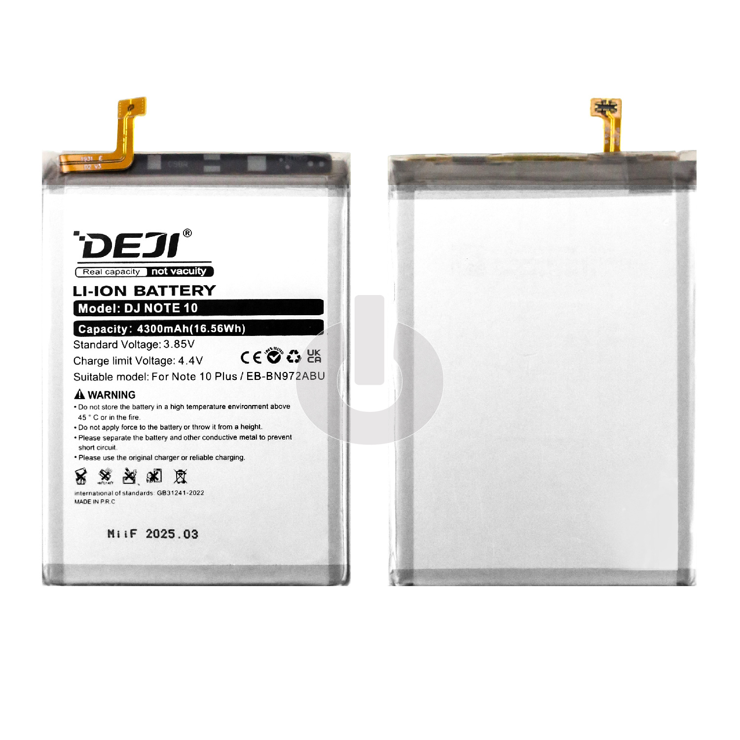 Аккумулятор для Samsung Note 10+ (N975F) (EB-BN972ABU) DEJI Аккумулятор для Samsung Note 10+ (N975F) (EB-BN972ABU) DEJI