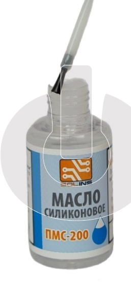 Масло силиконовое ПМС-200 (ПЭТ флакон с кистью 20мл) 