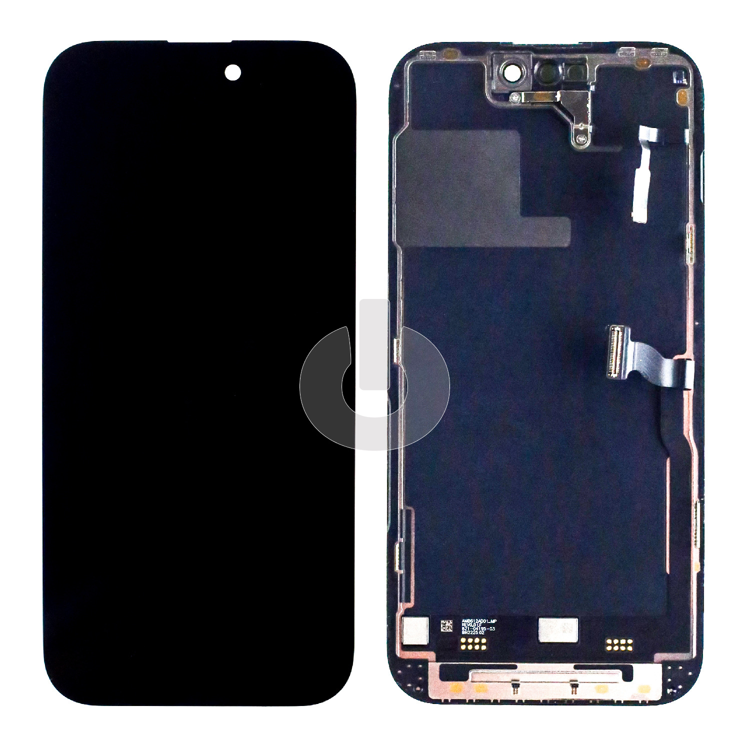 Дисплей с тачскрином для iPhone 14 Pro черный (Снятый в сборе со шлейфом) ORG 100% Дисплей с тачскрином для iPhone 14 Pro черный (Снятый в сборе со шлейфом) ORG 100%