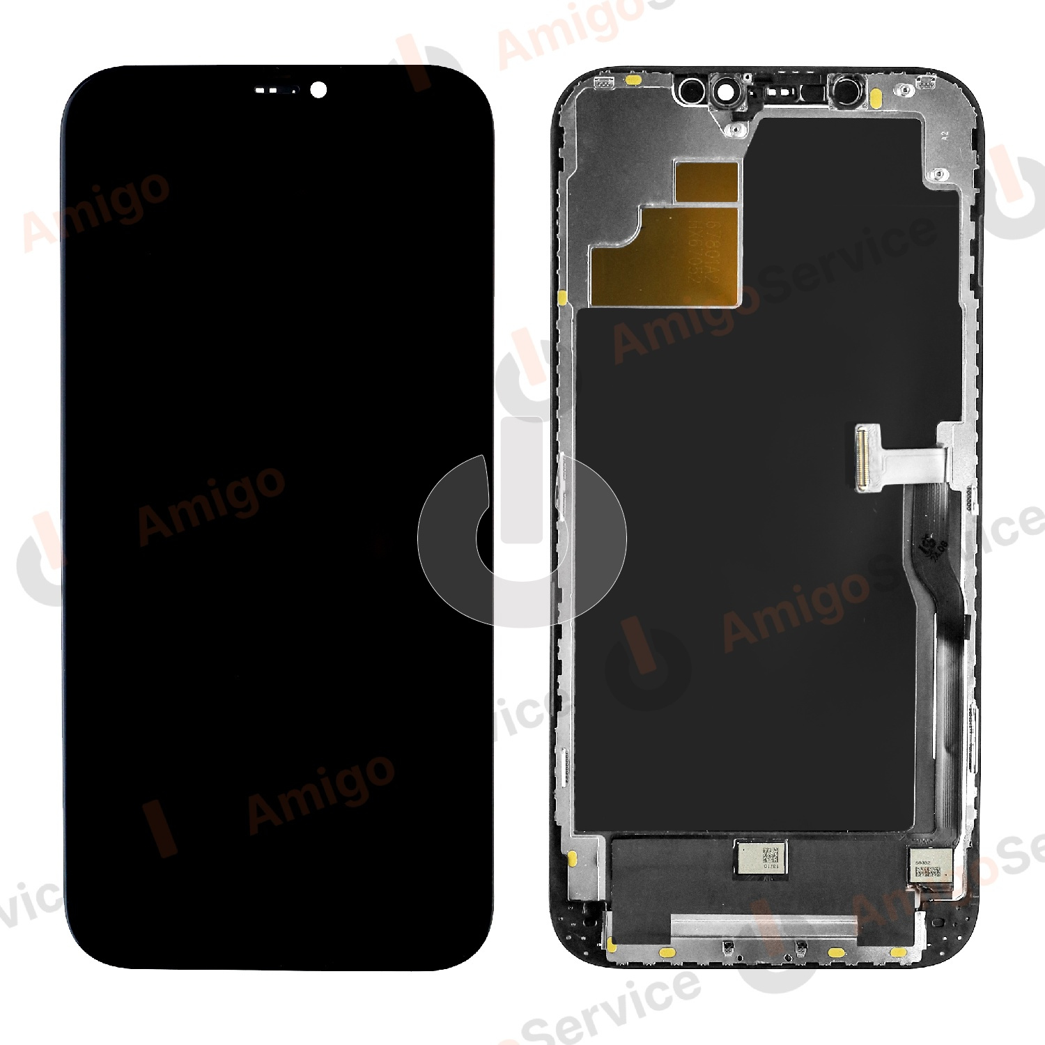Дисплей с тачскрином для iPhone 12 Pro Max черный In-Cell Дисплей с тачскрином для iPhone 12 Pro Max черный In-Cell