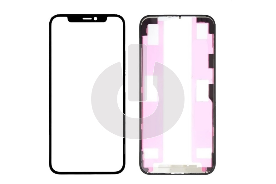 Стекло для переклейки iPhone 11 с OCA пленкой в рамке черное АКЦИЯ Стекло для переклейки iPhone 11 с OCA пленкой в рамке черное АКЦИЯ