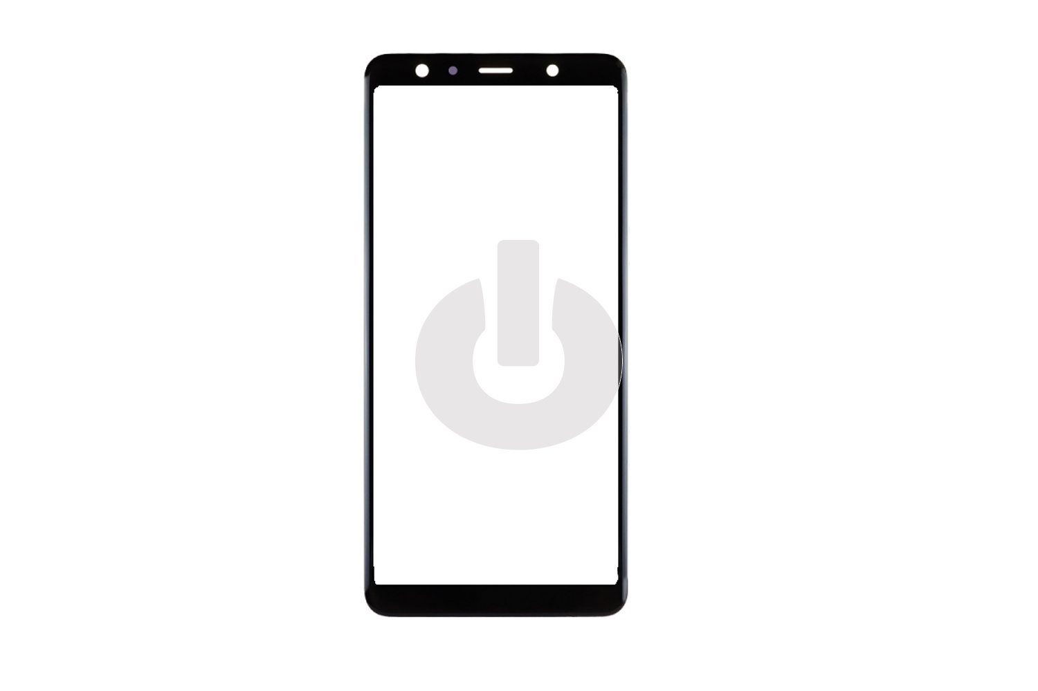 Стекло для переклейки Samsung A7 2018 (A750F) с OCA пленкой черное АКЦИЯ Стекло для переклейки Samsung A7 2018 (A750F) с OCA пленкой черное АКЦИЯ
