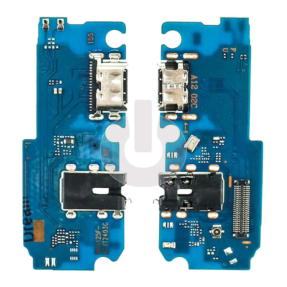 Шлейф/ плата зарядки для Samsung A12 (A125F)/ A12 Nacho (A127F)/ M12 (M127F) системный разъем/ микрофон/ разъем гарнитуры Шлейф/ плата зарядки для Samsung A12 (A125F)/ A12 Nacho (A127F)/ M12 (M127F) системный разъем/ микрофон/ разъем гарнитуры