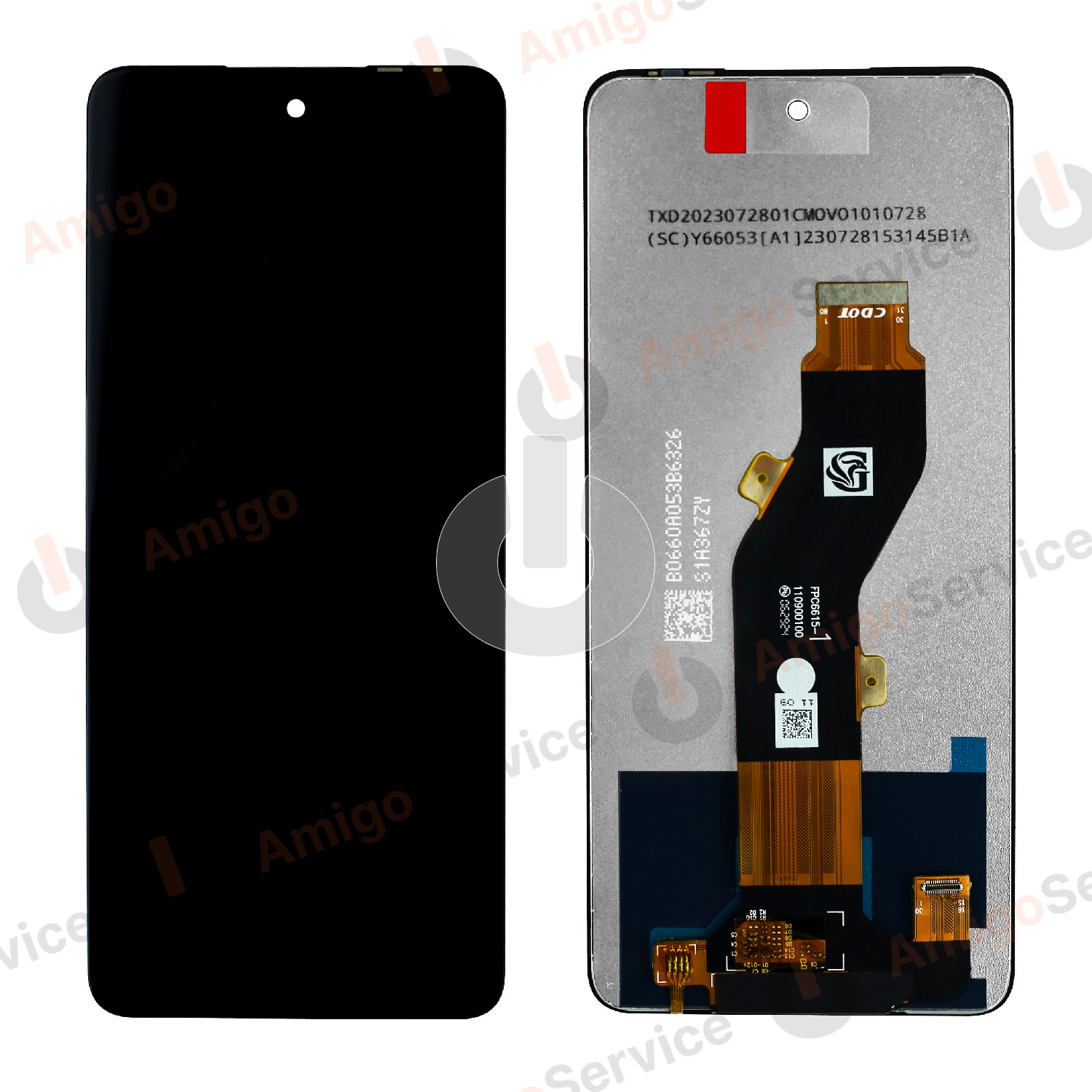 Дисплей с тачскрином для Infinix Smart 8 Pro (X6525B)/ Hot 40i (X6528B) черный ORG Дисплей с тачскрином для Infinix Smart 8 Pro (X6525B)/ Hot 40i (X6528B) черный ORG