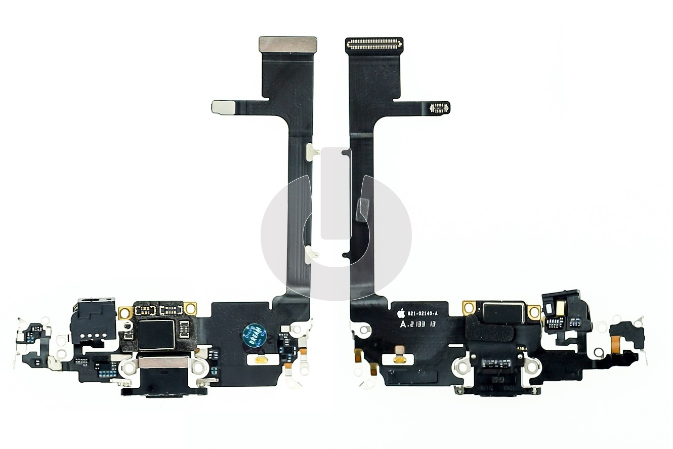 Шлейф/ плата зарядки для iPhone 11 Pro системный разъем/ микрофон черный ORG Шлейф/ плата зарядки для iPhone 11 Pro системный разъем/ микрофон черный ORG