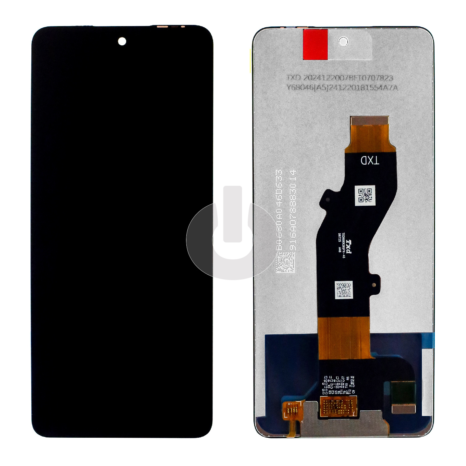 Дисплей с тачскрином для Tecno Spark 30 4G (KL6)/ Infinix Hot 50 4G (X6882) черный ORG