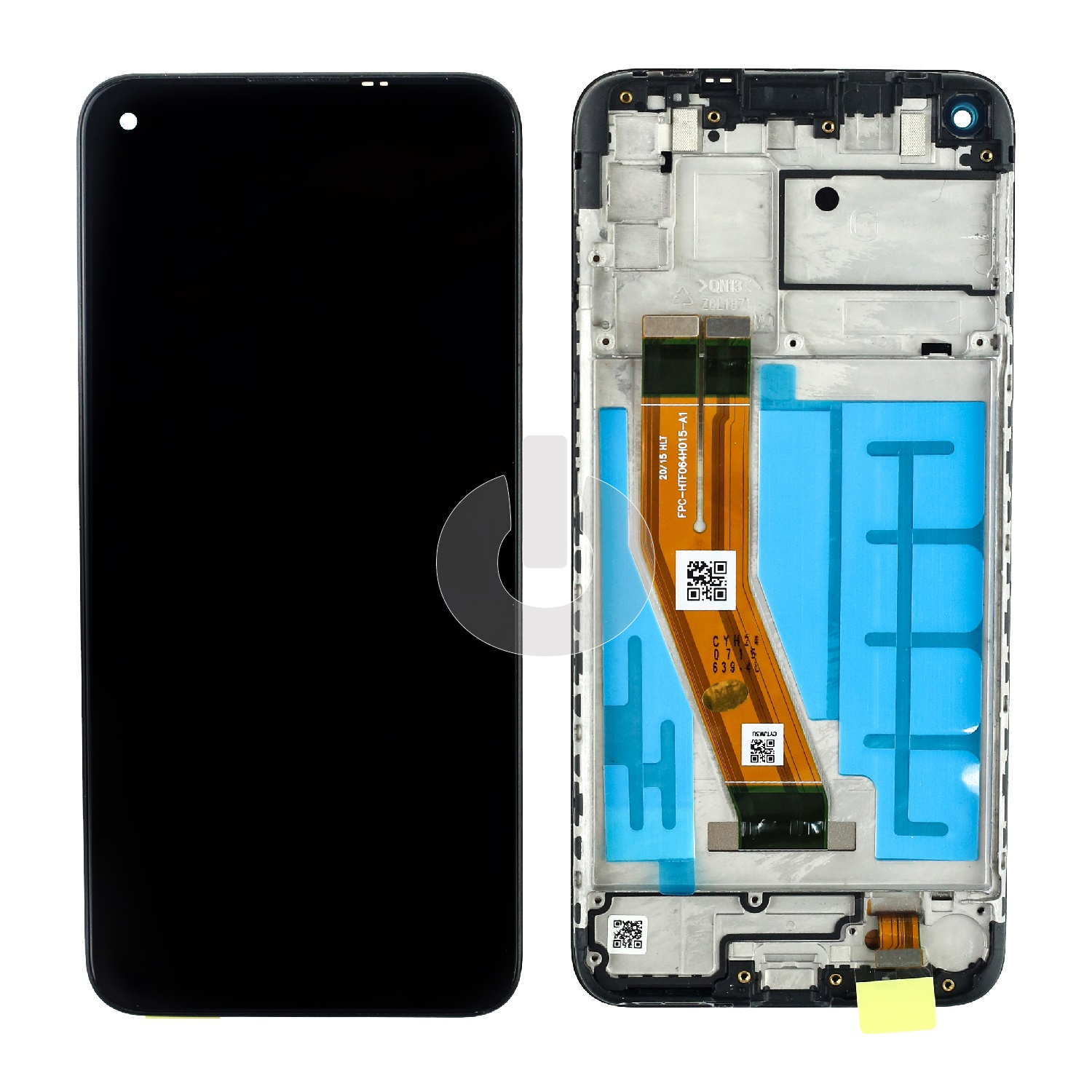 Дисплей с тачскрином для Samsung A11 (A115F)/ M11 (M115F) в рамке черный ORG Дисплей с тачскрином для Samsung A11 (A115F)/ M11 (M115F) в рамке черный ORG