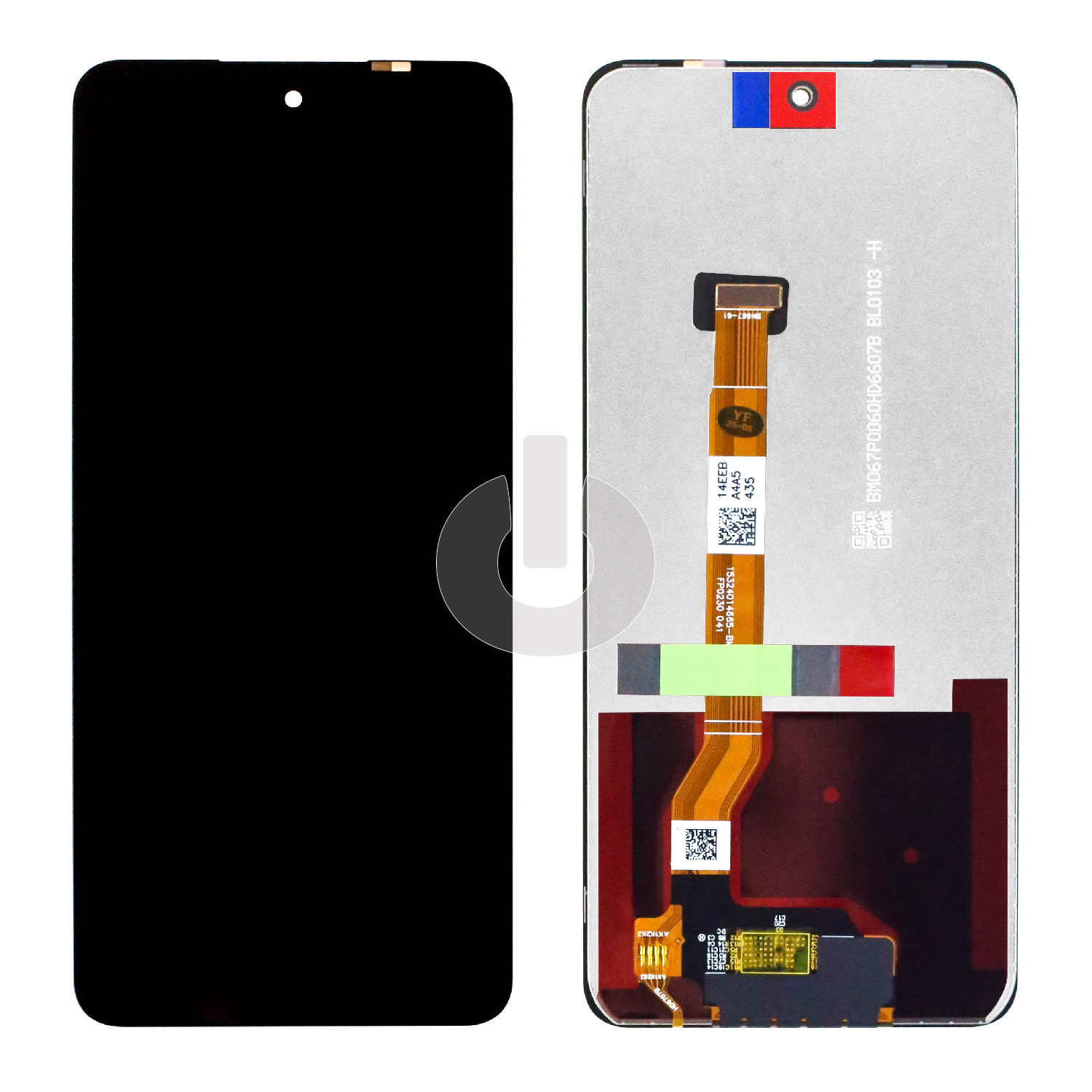 Дисплей с тачскрином для Realme C71 (RMX5303) черный ORG