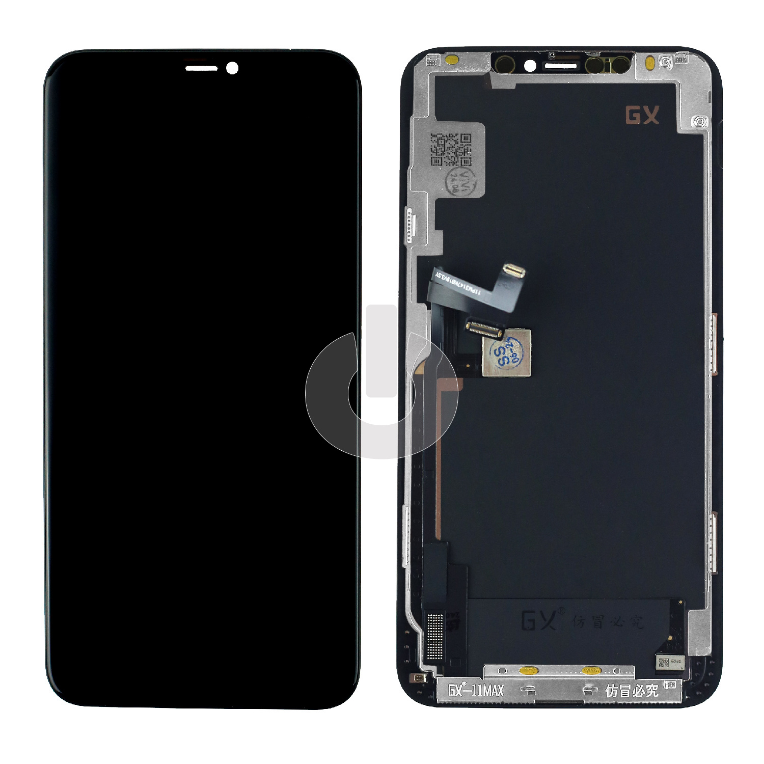 Дисплей с тачскрином для iPhone 11 Pro Max черный OLED (GX ORG)