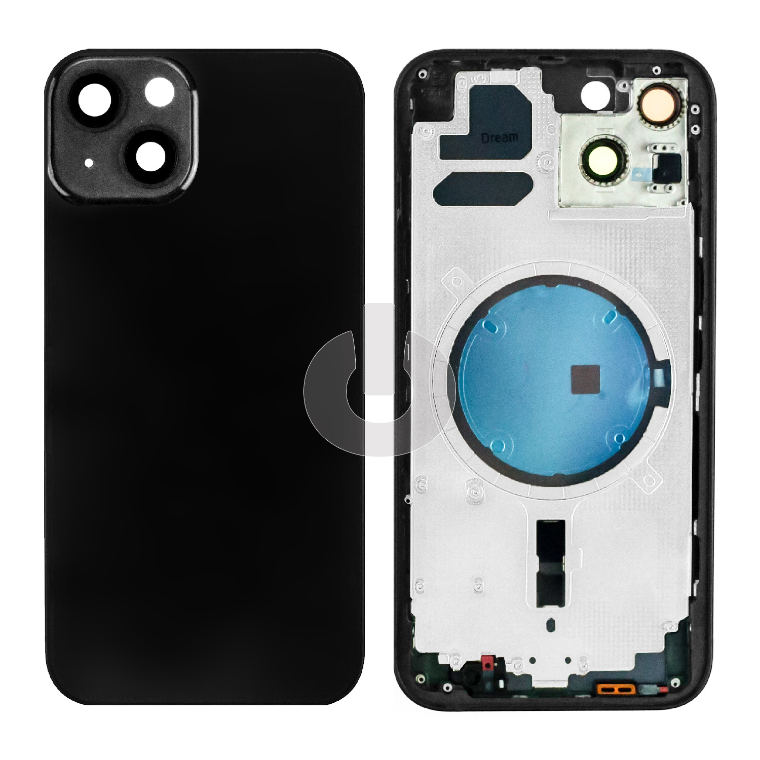 Корпус для iPhone 13 черный Premium Корпус для iPhone 13 черный Premium