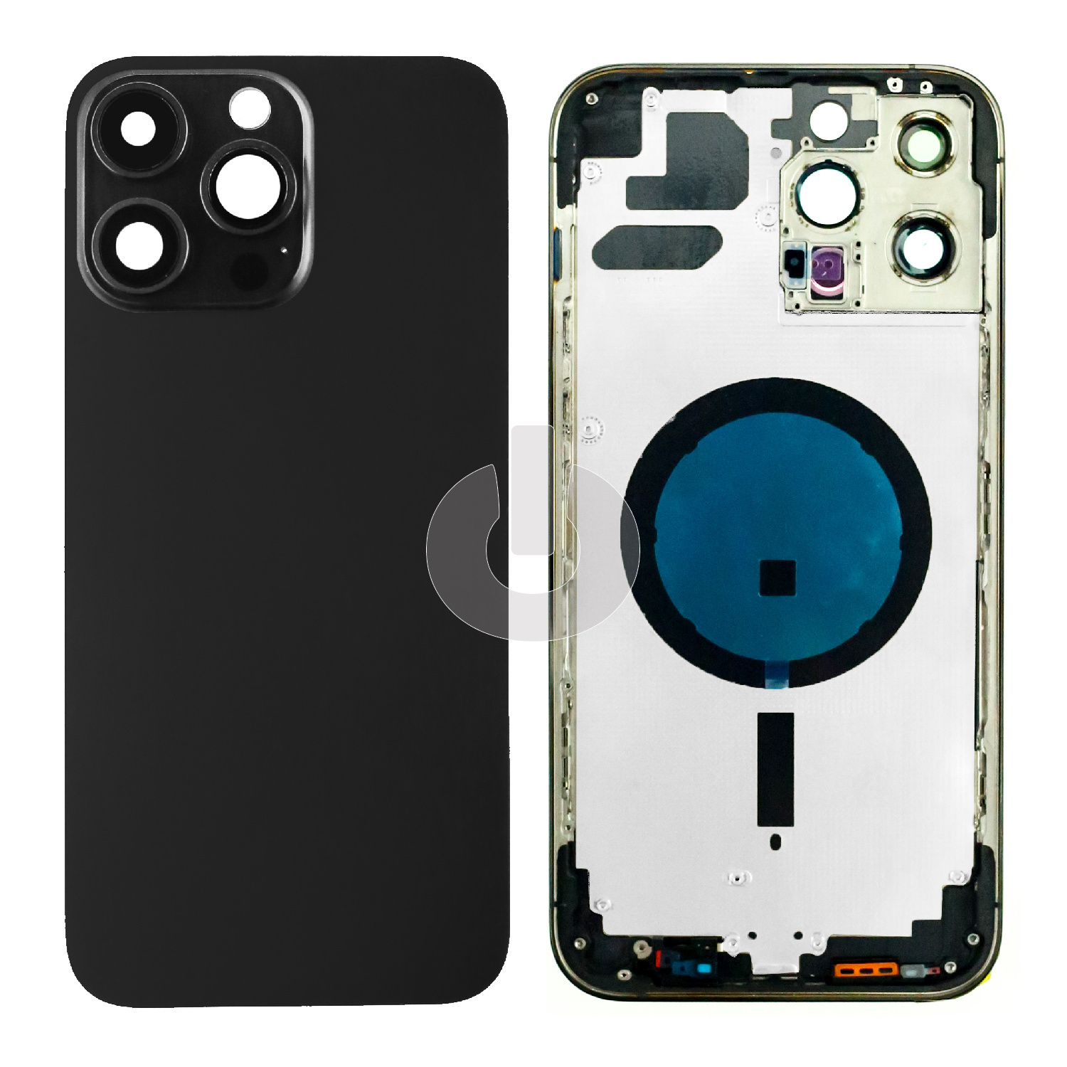 Корпус для iPhone 13 Pro Max черный Premium Корпус для iPhone 13 Pro Max черный Premium