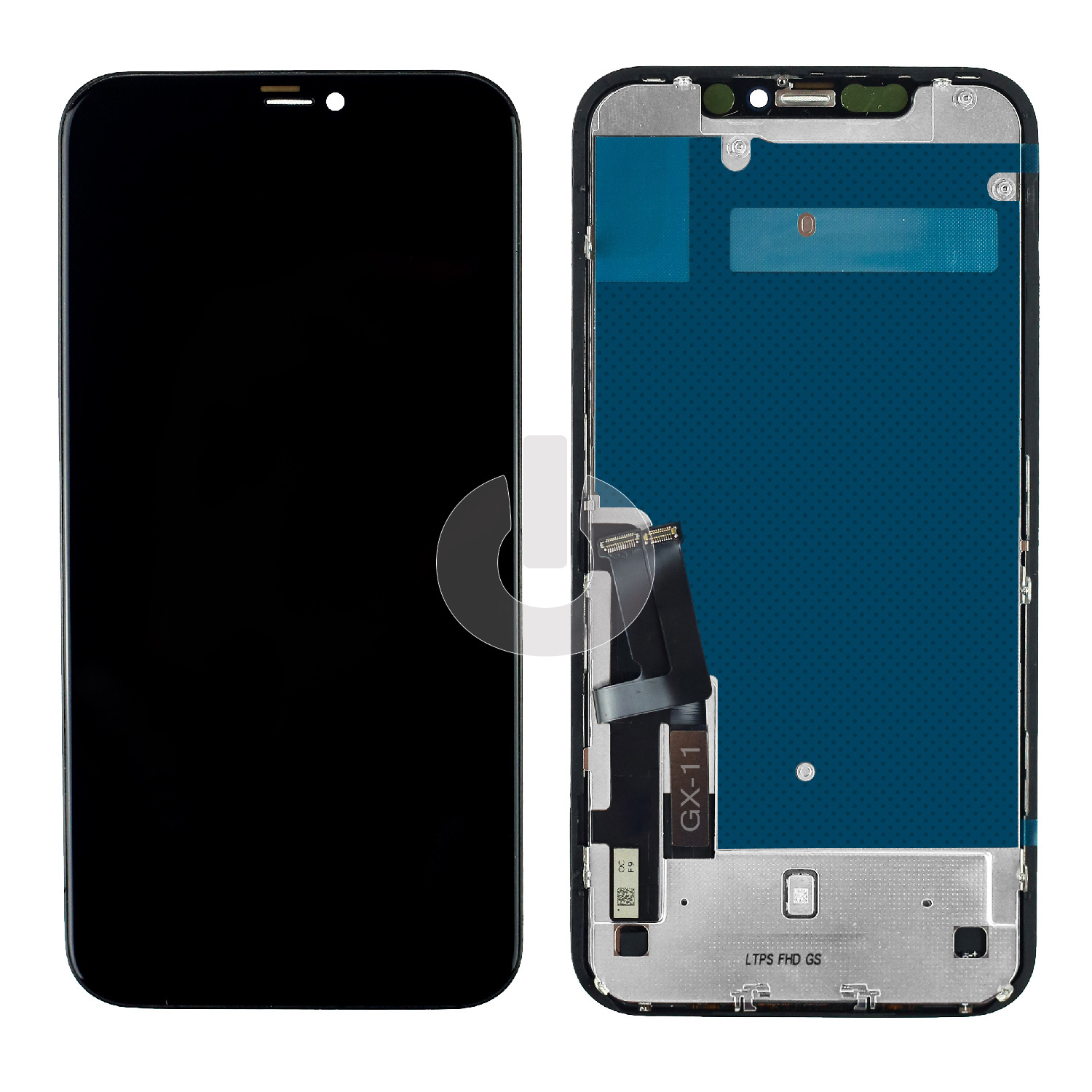 Дисплей с тачскрином для iPhone 11 черный In-Cell GX (move IC)