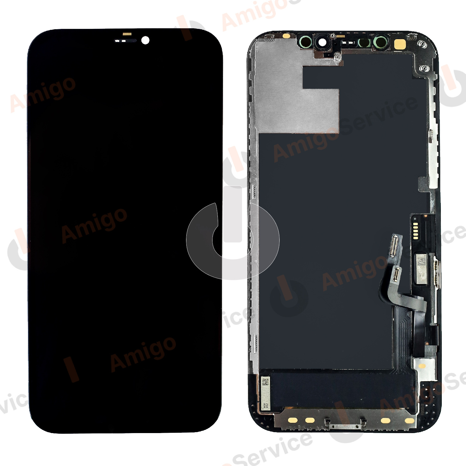 Дисплей с тачскрином для iPhone 12/ iPhone 12 Pro черный OR FOG Дисплей с тачскрином для iPhone 12/ iPhone 12 Pro черный OR FOG