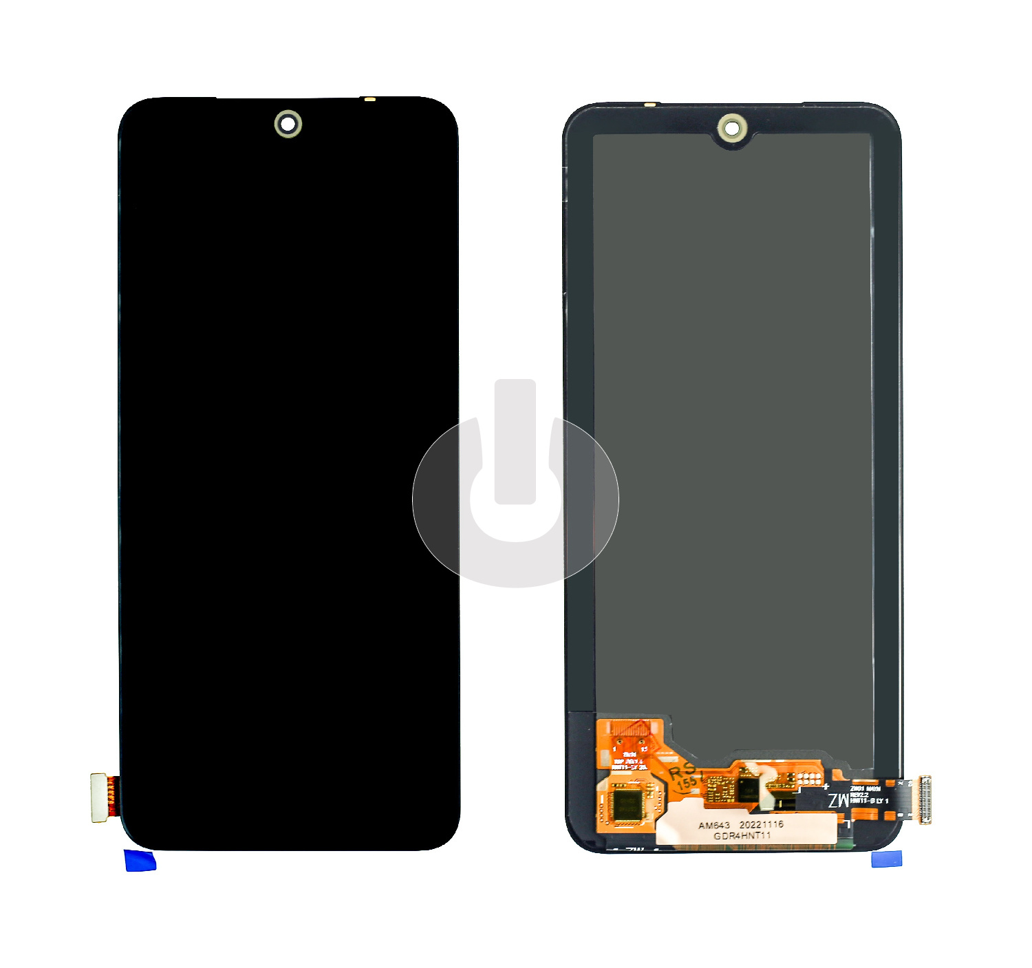 Дисплей с тачскрином для Xiaomi Redmi Note 11 4G (2201117TY)/ Note 11S 4G (2201117SY)/ Note 12S (23030RAC7Y)/ Poco M4 Pro 4G черный OLED FULL SIZE