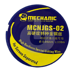 Струна для срезки стекла MECHANIC JGS02 (0.04мм х 100м) АКЦИЯ фото