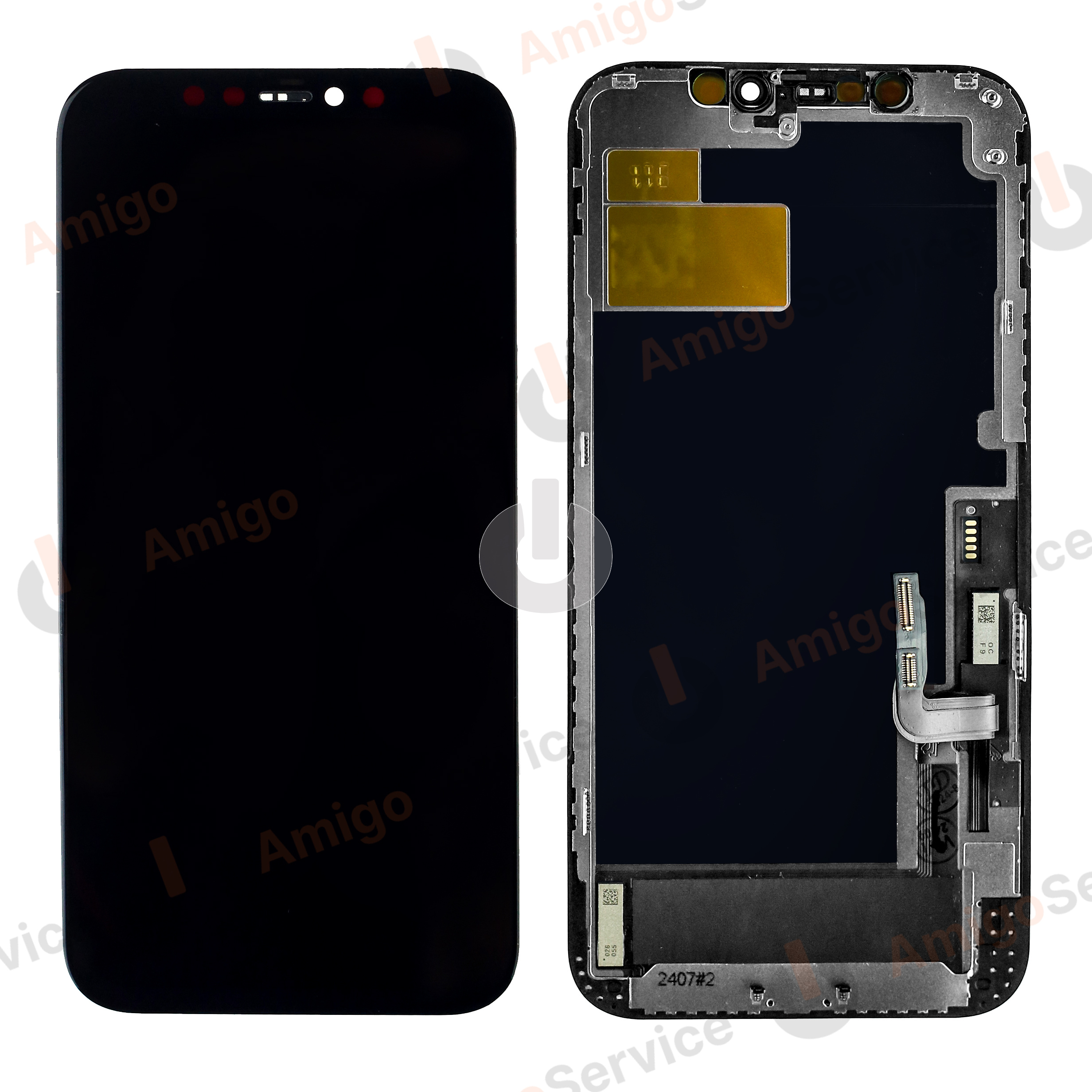 Дисплей с тачскрином для iPhone 12/ iPhone 12 Pro черный In-Cell Дисплей с тачскрином для iPhone 12/ iPhone 12 Pro черный In-Cell