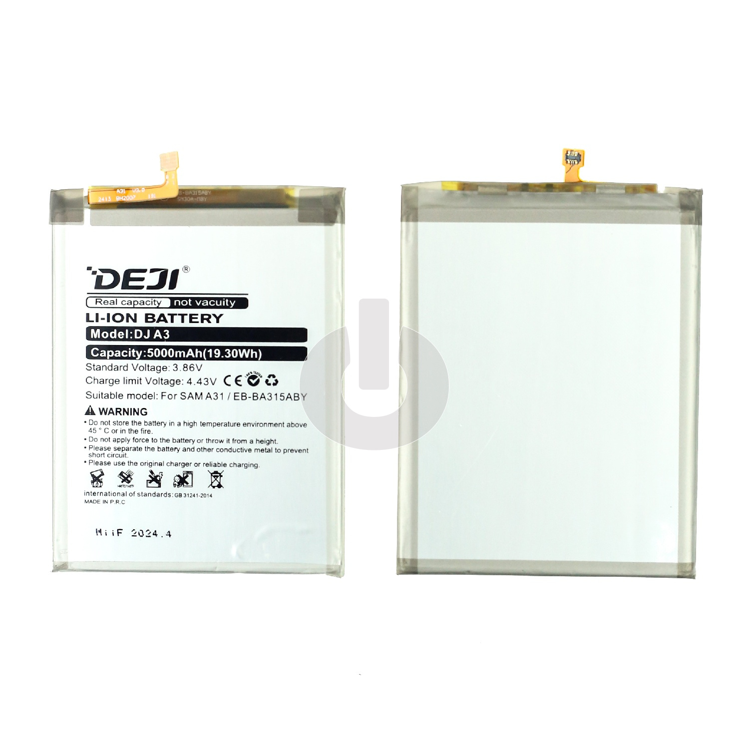 Аккумулятор для Samsung A31 (A315F)/ A32 (A325F)/ A22 (A225F) (EB-BA315ABY) DEJI Аккумулятор для Samsung A31 (A315F)/ A32 (A325F)/ A22 (A225F) (EB-BA315ABY) DEJI