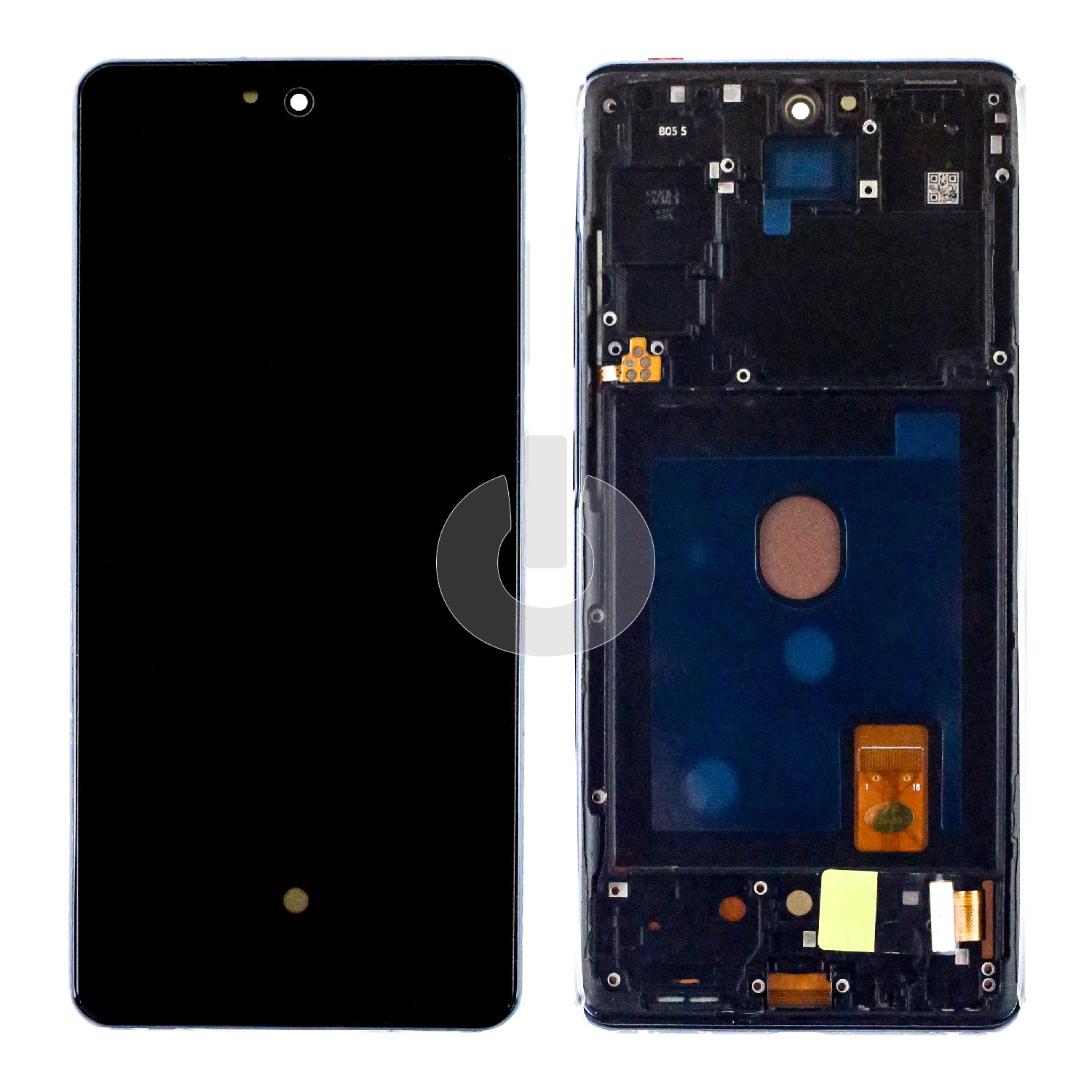 Дисплей с тачскрином для Samsung S20 FE (G780F) в рамке синий OLED Дисплей с тачскрином для Samsung S20 FE (G780F) в рамке синий OLED