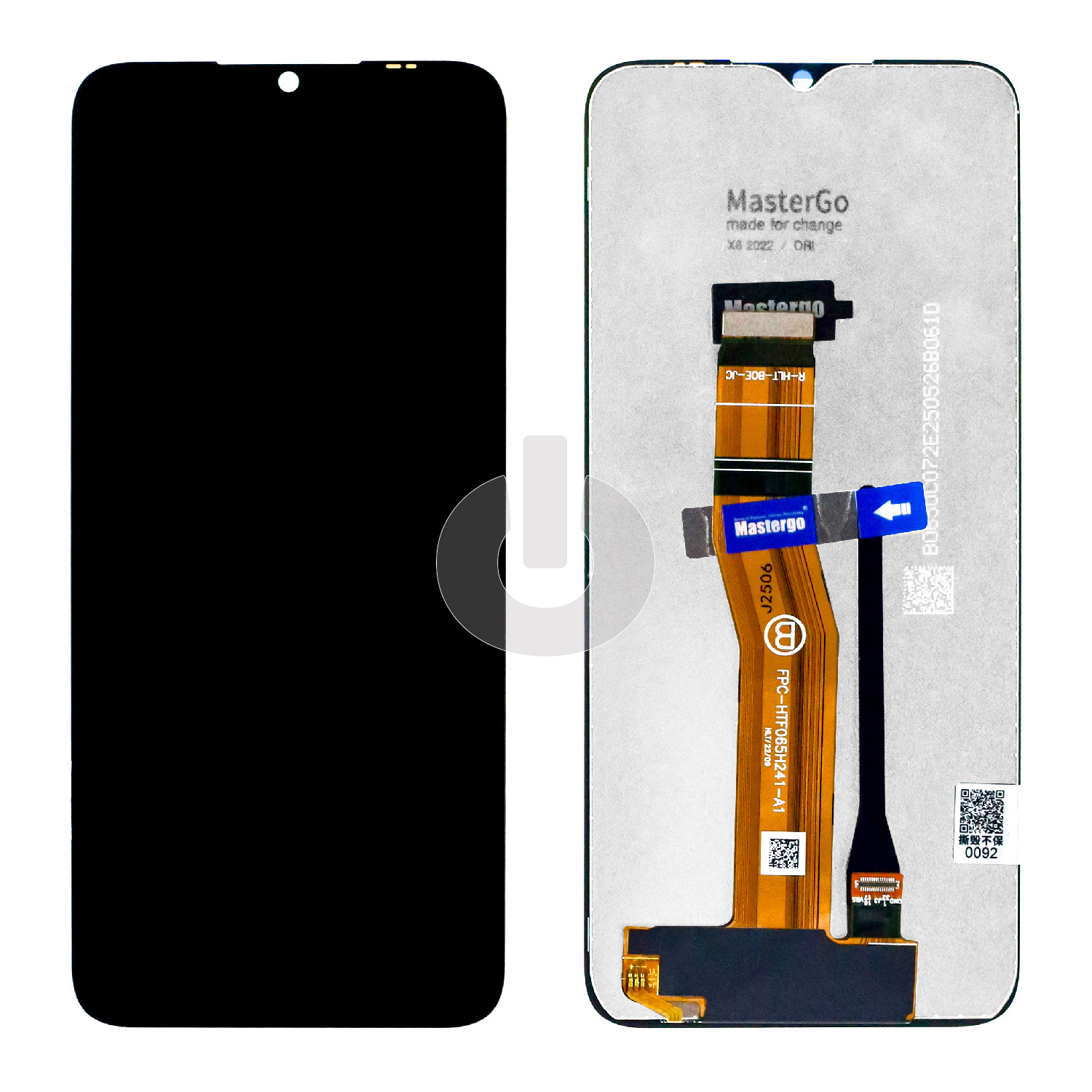 Дисплей с тачскрином для Huawei Honor X6 (VNE-LX1)/ X8 5G (VNE-N41) черный ORG MasterGo