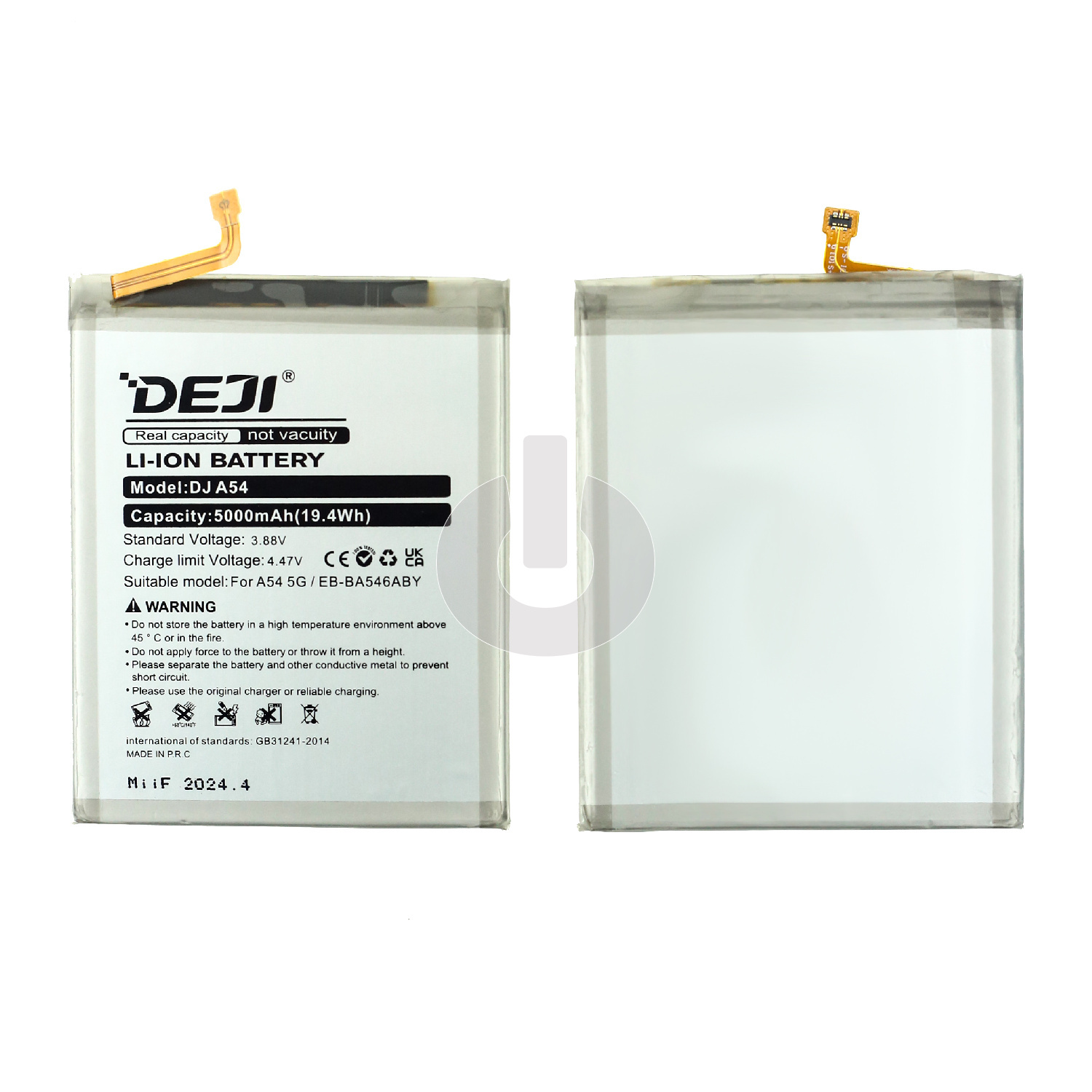 Аккумулятор для Samsung A34 5G (A346B)/ A35 5G (A356E)/ A54 5G (A546E)/ A25 5G (A256E) (EB-BA546ABY) DEJI Аккумулятор для Samsung A34 5G (A346B)/ A35 5G (A356E)/ A54 5G (A546E)/ A25 5G (A256E) (EB-BA546ABY) DEJI