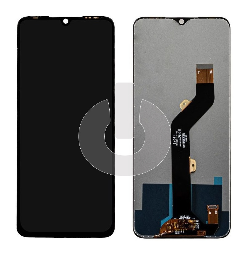 Дисплей с тачскрином для Tecno Spark 5 Air (KD6)/ Pouvoir 4 (LC7)/ Pouvoir 4 Pro (LC8) черный ORG АКЦИЯ
