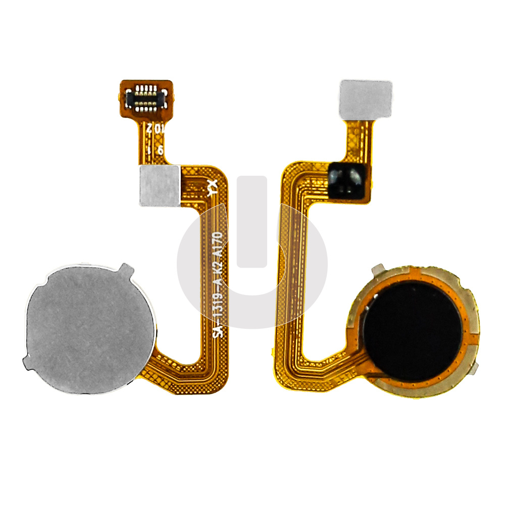 Сканер отпечатка пальца для Xiaomi Redmi 12C (22120RN86G) черный ORG