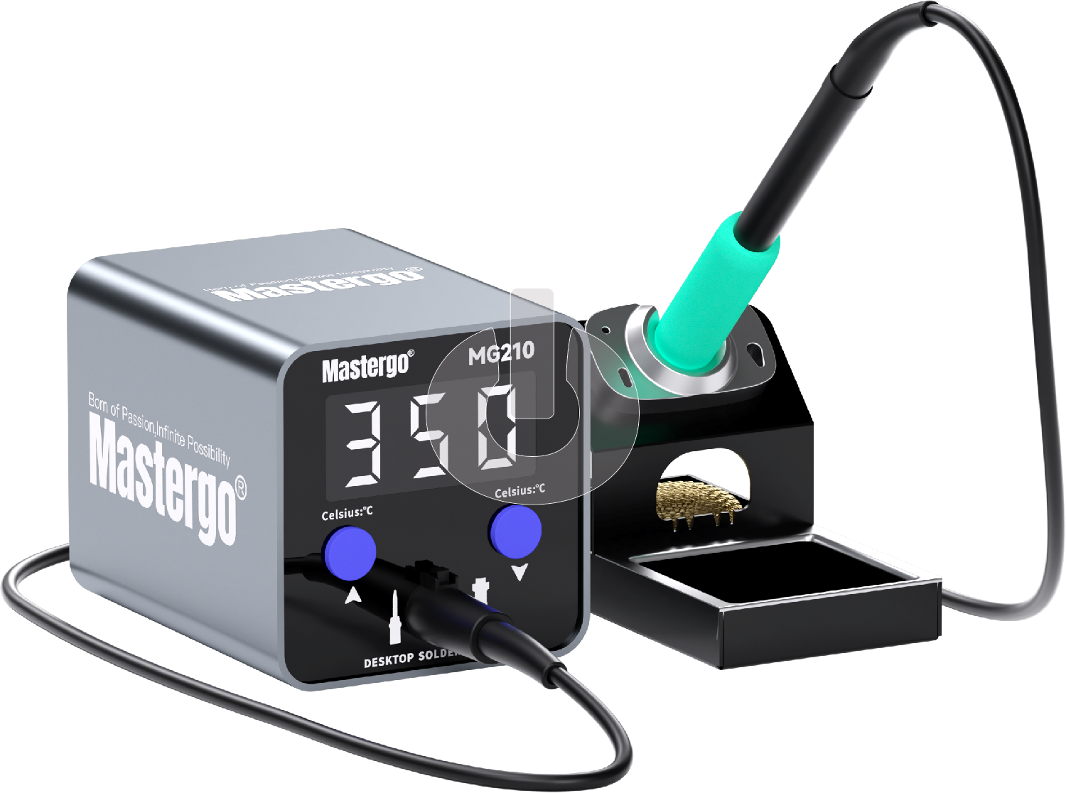 Станция паяльная MasterGo MG210 НОВИНКА