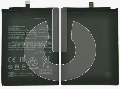 Аккумулятор для Xiaomi Redmi Note 9S (M2003J6A1G) (BN55) АКЦИЯ Аккумулятор для Xiaomi Redmi Note 9S (M2003J6A1G) (BN55) АКЦИЯ
