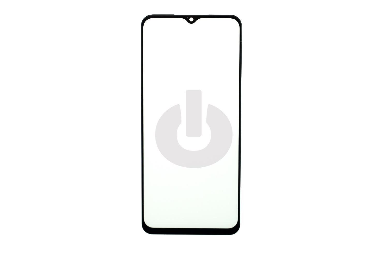 Стекло для переклейки Samsung A23 (A235F) с OCA пленкой черное АКЦИЯ