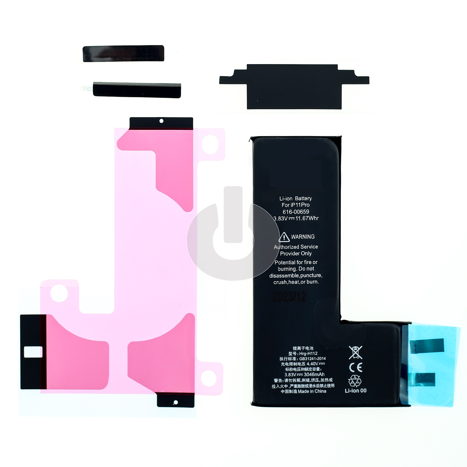 Аккумулятор под пайку для iPhone 11 Pro (банка без шлейфа)