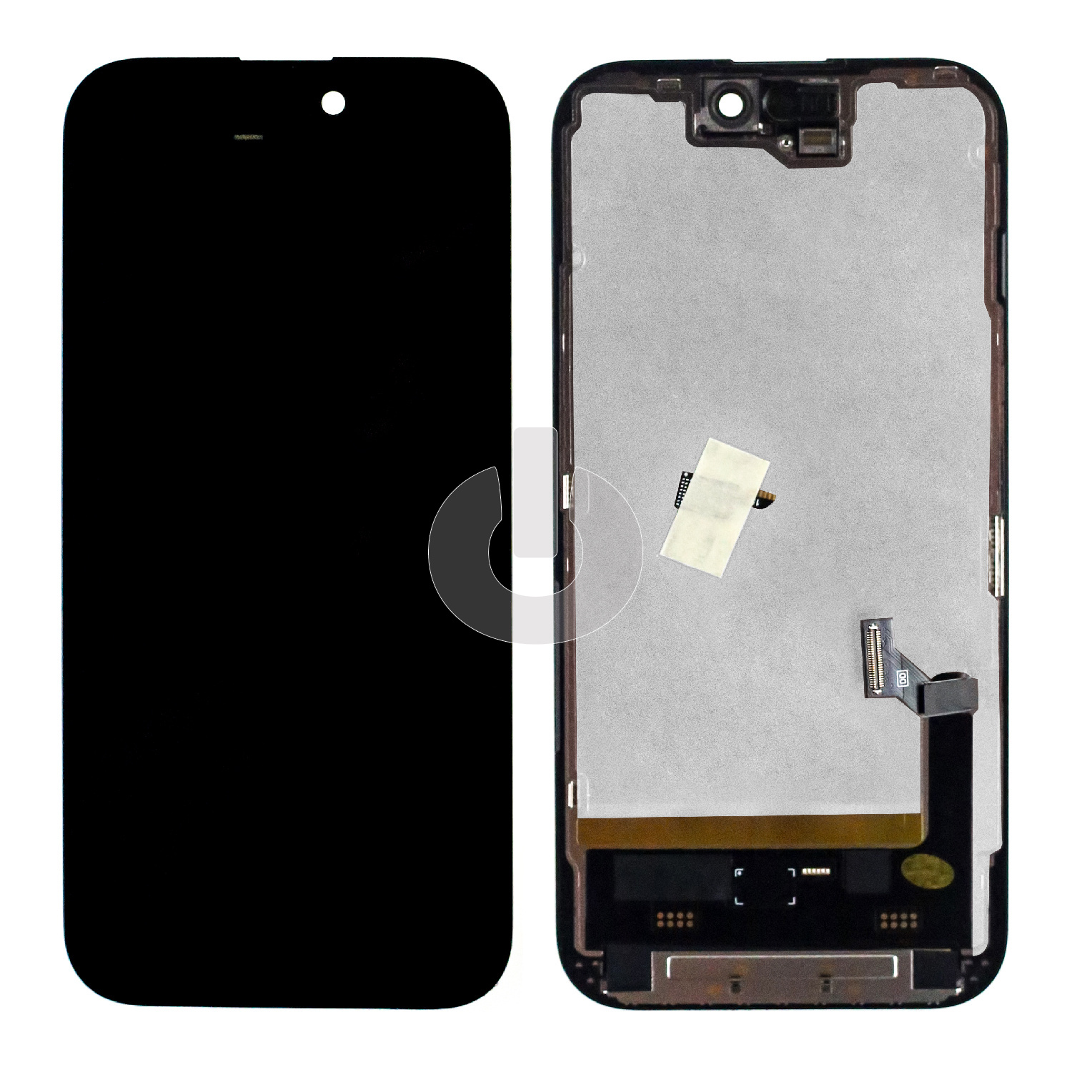 Дисплей с тачскрином для iPhone 15 черный OLED DD Дисплей с тачскрином для iPhone 15 черный OLED DD
