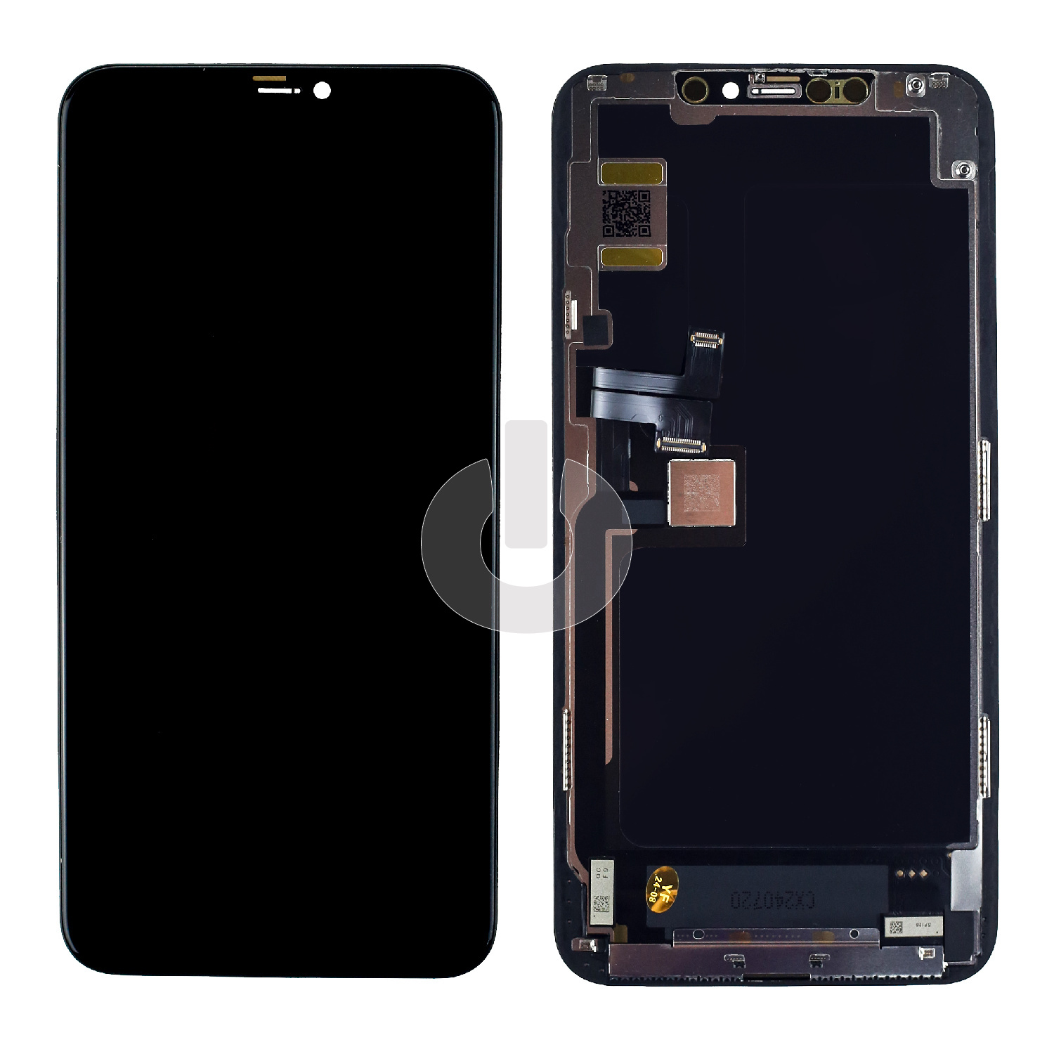 Дисплей с тачскрином для iPhone 11 Pro Max черный SOFT OLED (move IC)