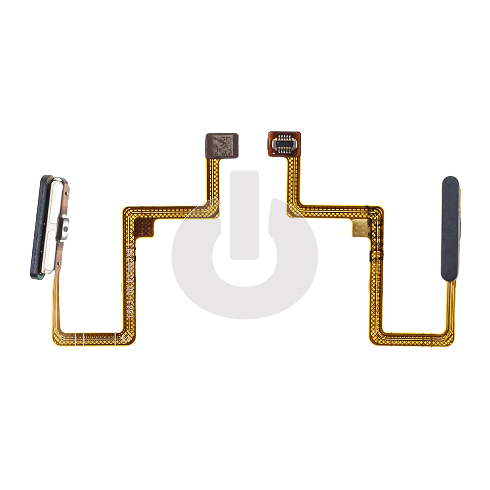 Сканер отпечатка пальца для Xiaomi Redmi Note 11 Pro+ 5G (21091116UG) черный