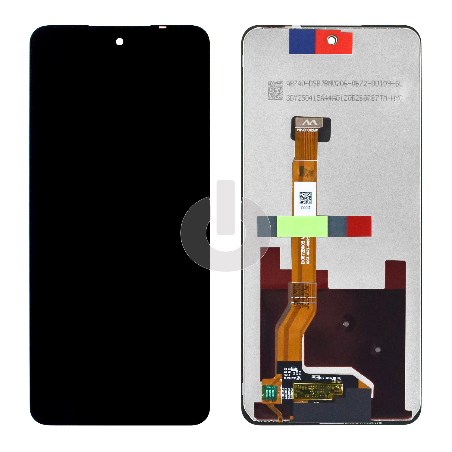 Дисплей с тачскрином для Realme 12 5G (RMX3999) черный ORG