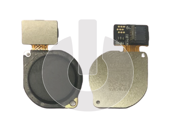 Сканер отпечатка пальца для Huawei P Smart Z/ Honor 9X/ Honor 10 Lite/ P30 Lite/ Y7 Prime 2019 черный ORG