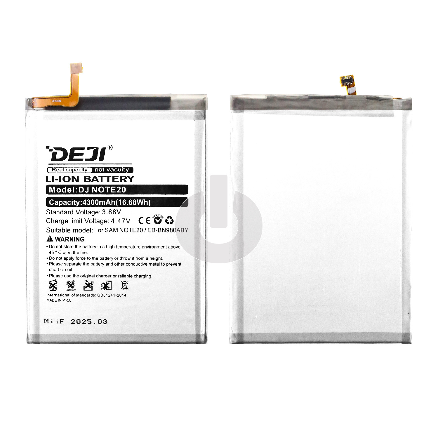 Аккумулятор для Samsung Note 20 (N980F) (EB-BN980ABY) DEJI