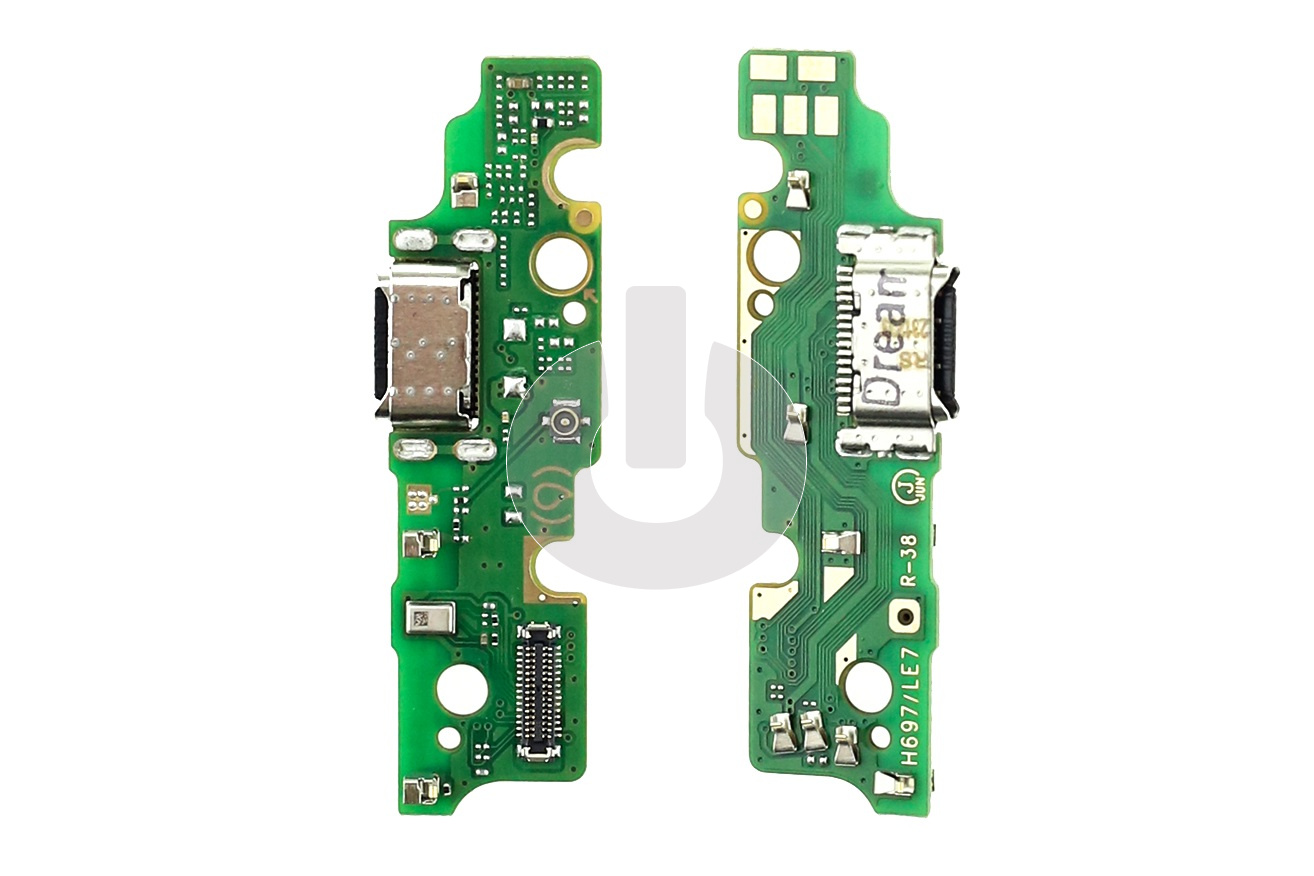 Шлейф/ плата зарядки для Tecno Pova 2 (LE7n) системный разъем/ микрофон Шлейф/ плата зарядки для Tecno Pova 2 (LE7n) системный разъем/ микрофон