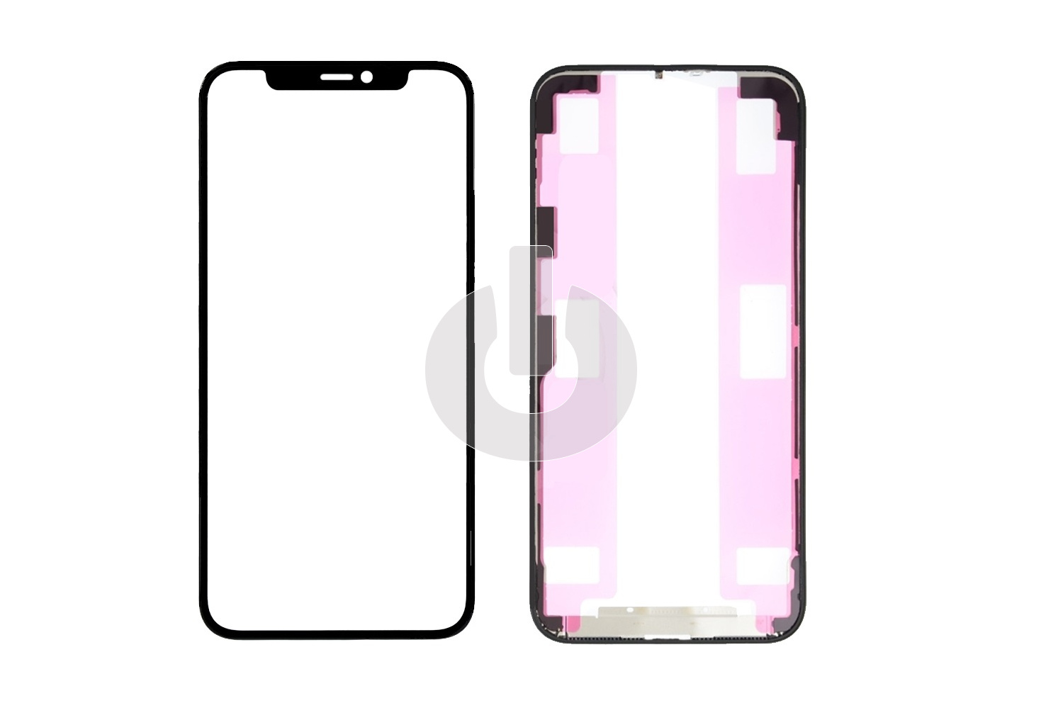 Стекло для переклейки iPhone 11 Pro с OCA пленкой в рамке черное АКЦИЯ Стекло для переклейки iPhone 11 Pro с OCA пленкой в рамке черное АКЦИЯ