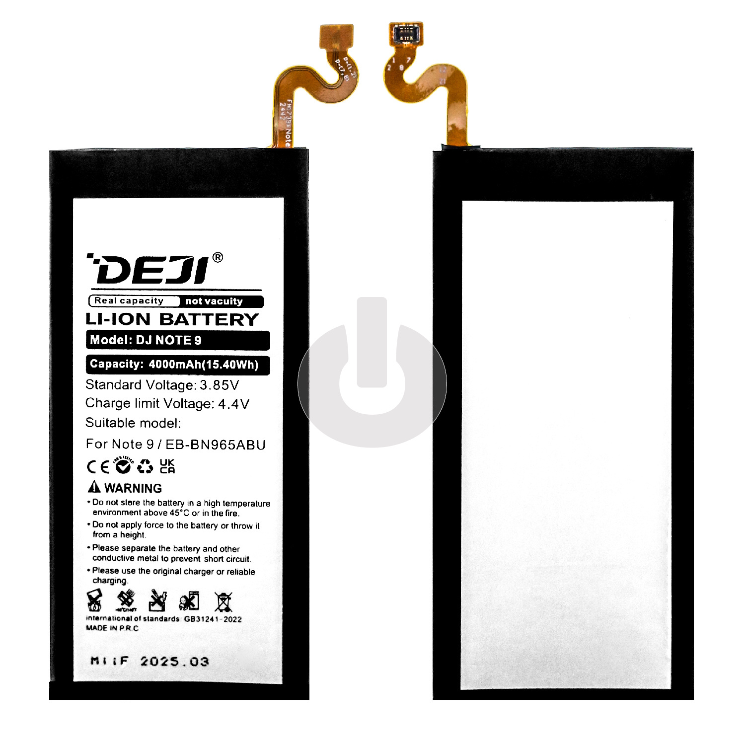 Аккумулятор для Samsung Note 9 (N960F) (EB-BN965ABU) DEJI Аккумулятор для Samsung Note 9 (N960F) (EB-BN965ABU) DEJI